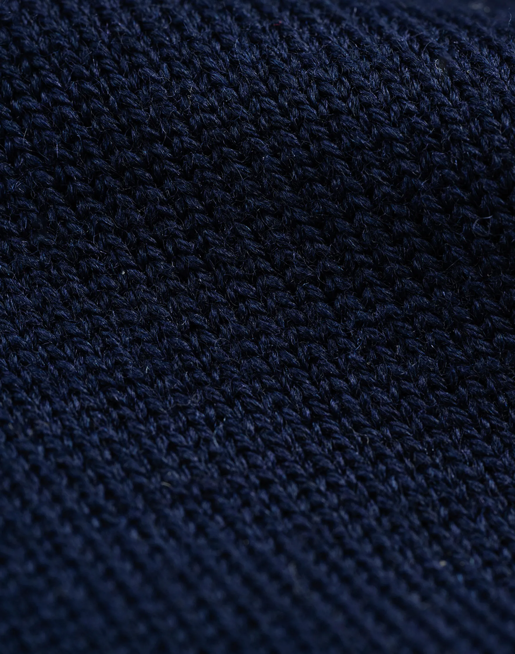 Half-zip trøje i merinould til mænd
