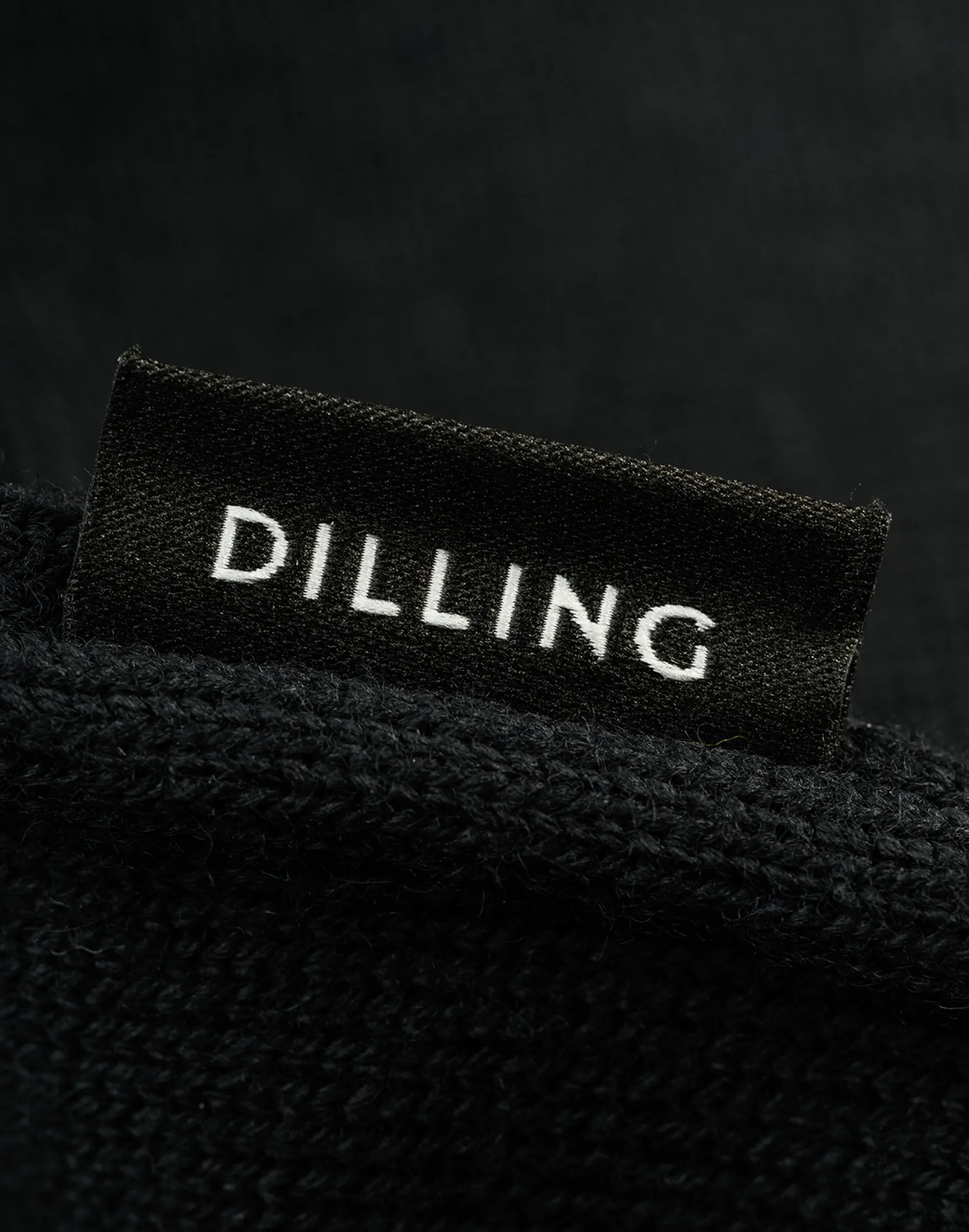 Half-zip trøje i merinould til mænd