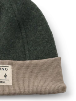 Hue i merinouldfleece til børn