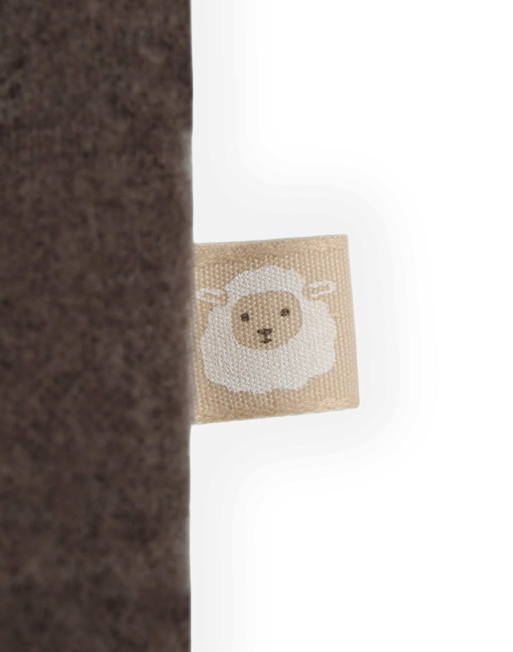 Jakke i merinouldfleece til baby