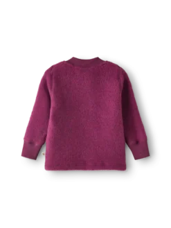 Jakke i merinouldfleece til baby