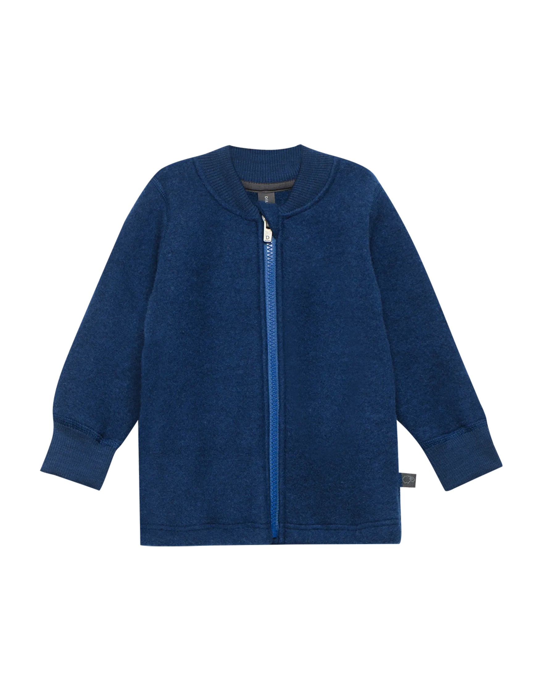 Jakke i merinouldfleece til baby