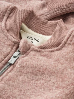 Jakke i merinouldfleece til baby