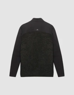 Jakke i softshell/uldteddy til mænd