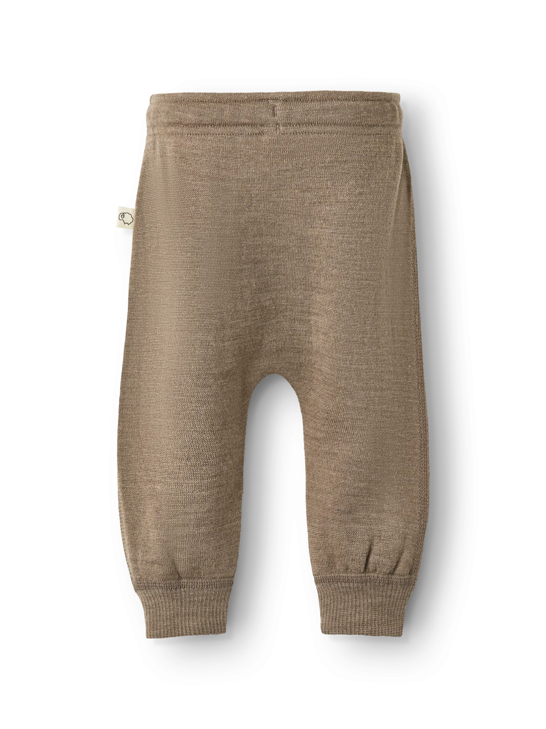 Joggers i merinouldfrotté til baby
