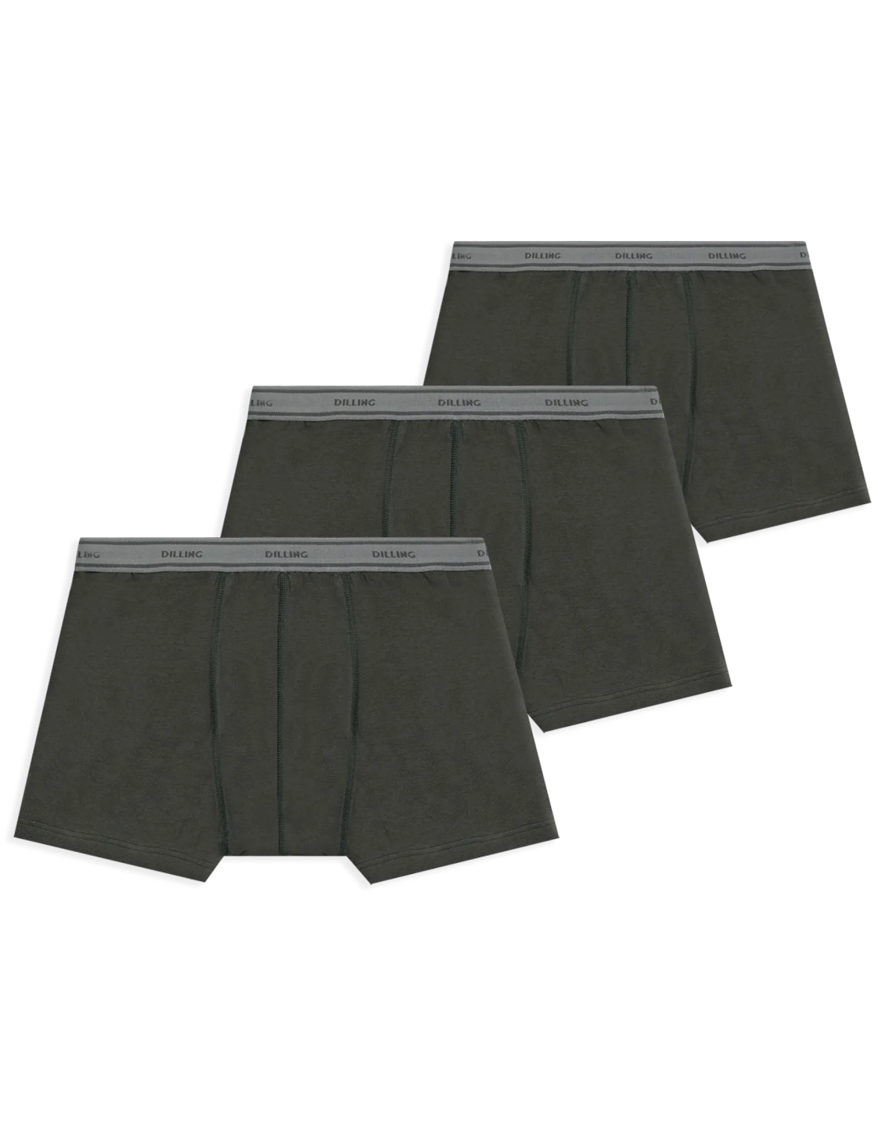 Klassiske boksershorts i bomuld til mænd (3-pak)