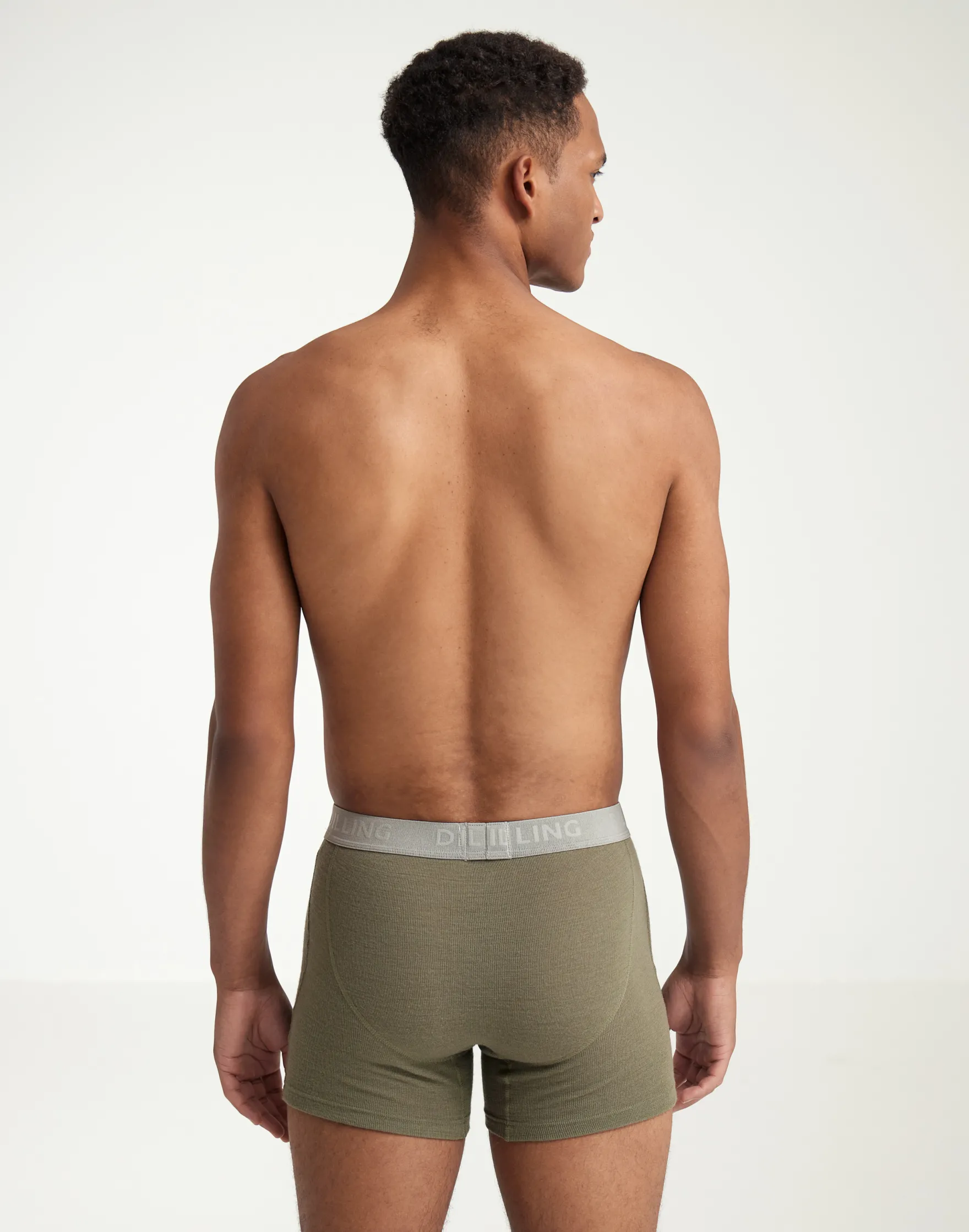 Klassiske boksershorts i merinould til mænd (3-pak)