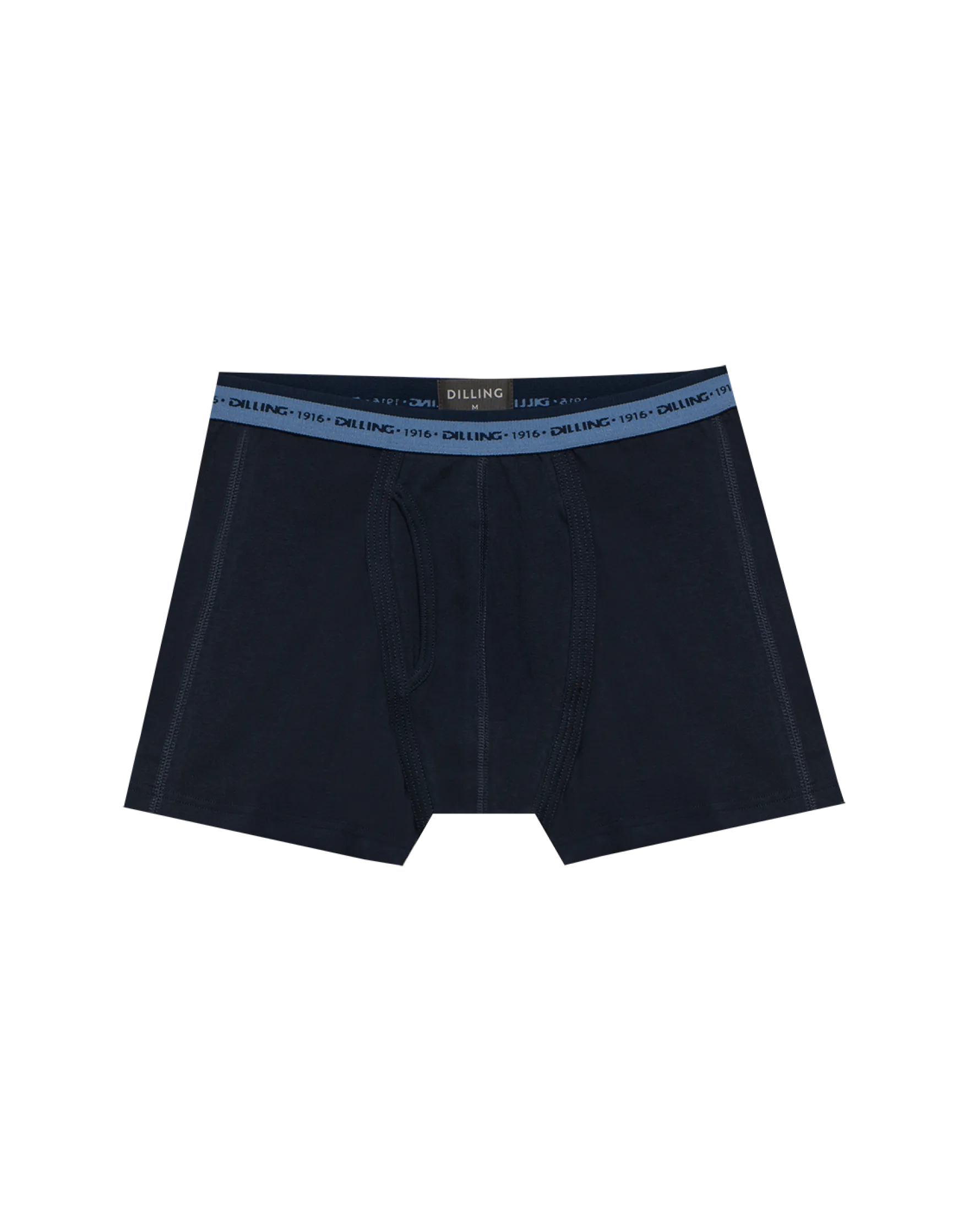 Klassiske boksershorts med gylp i bomuld til mænd