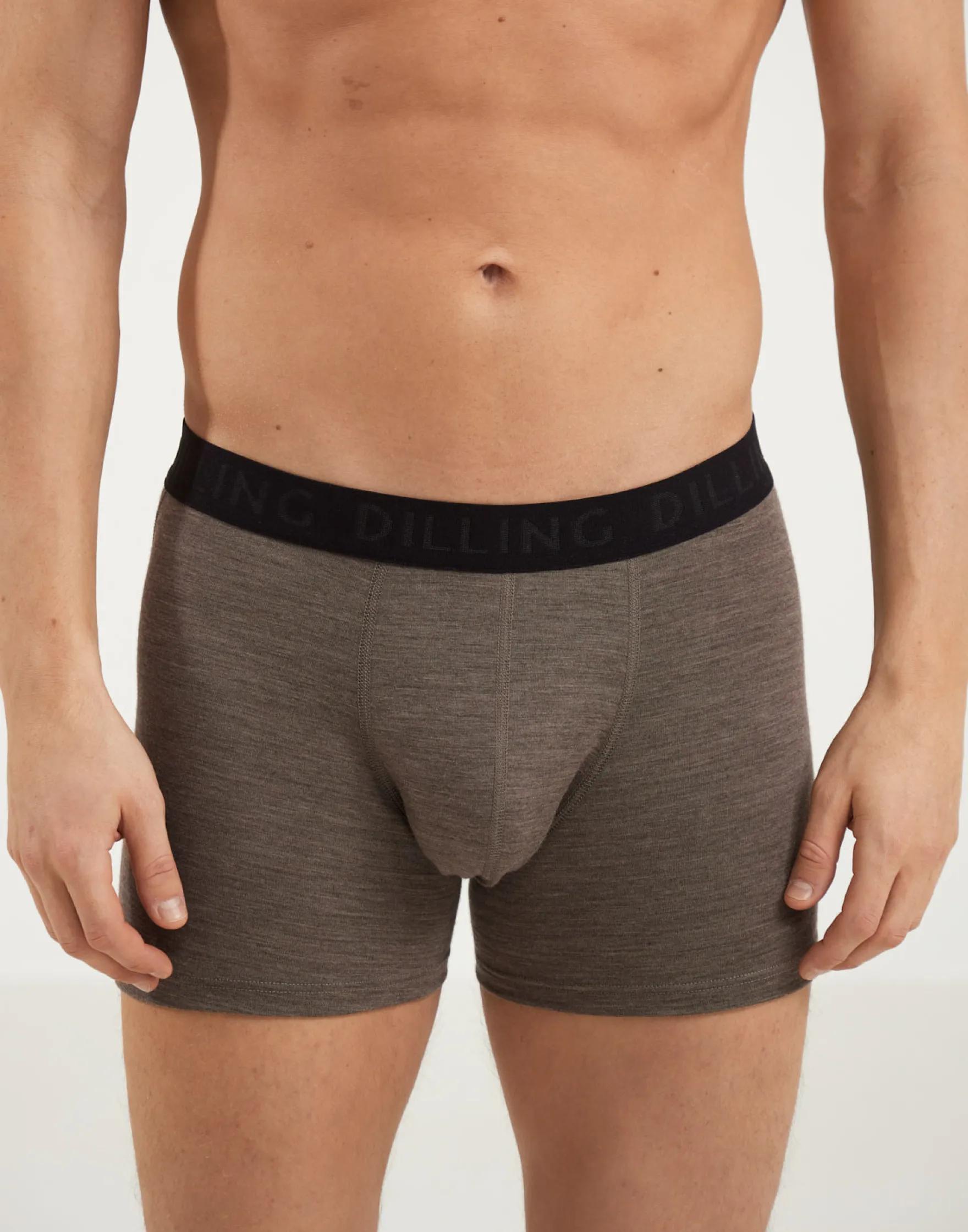 Klassiske boxershorts i merinould til mænd