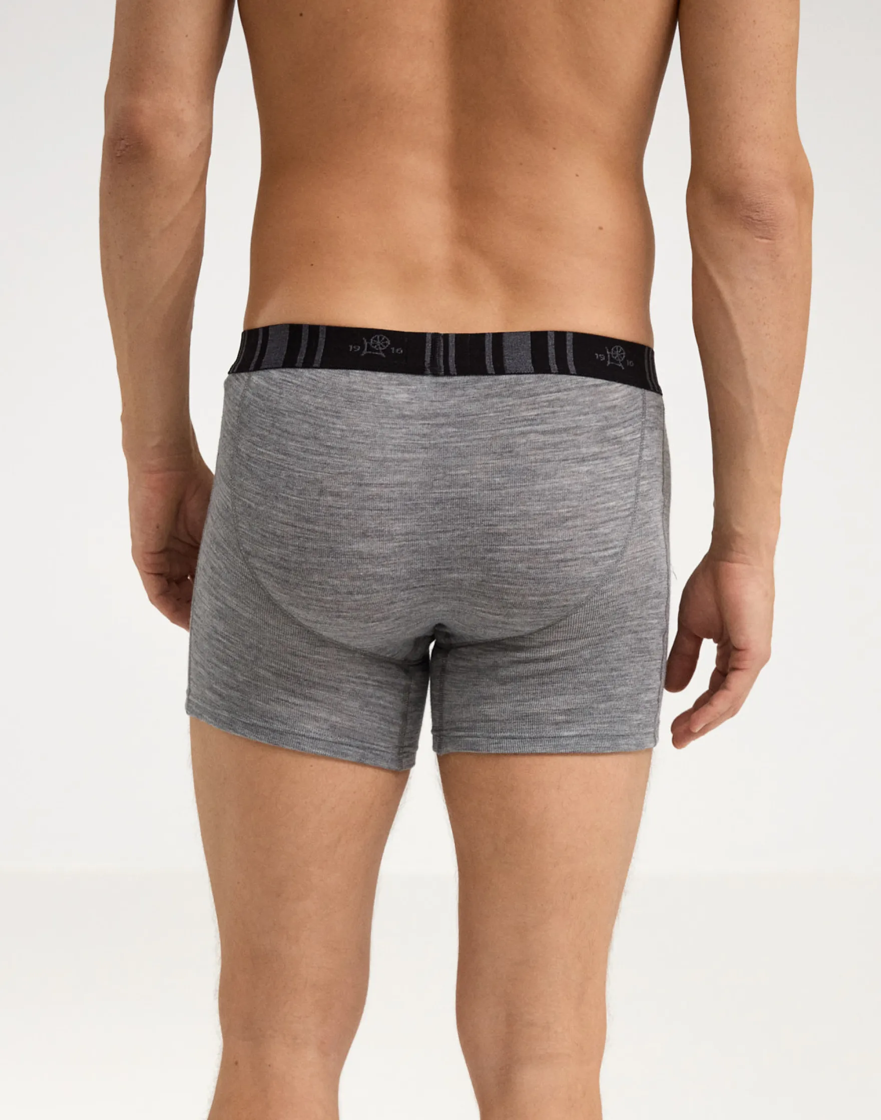 Klassiske boxershorts i merinould til mænd