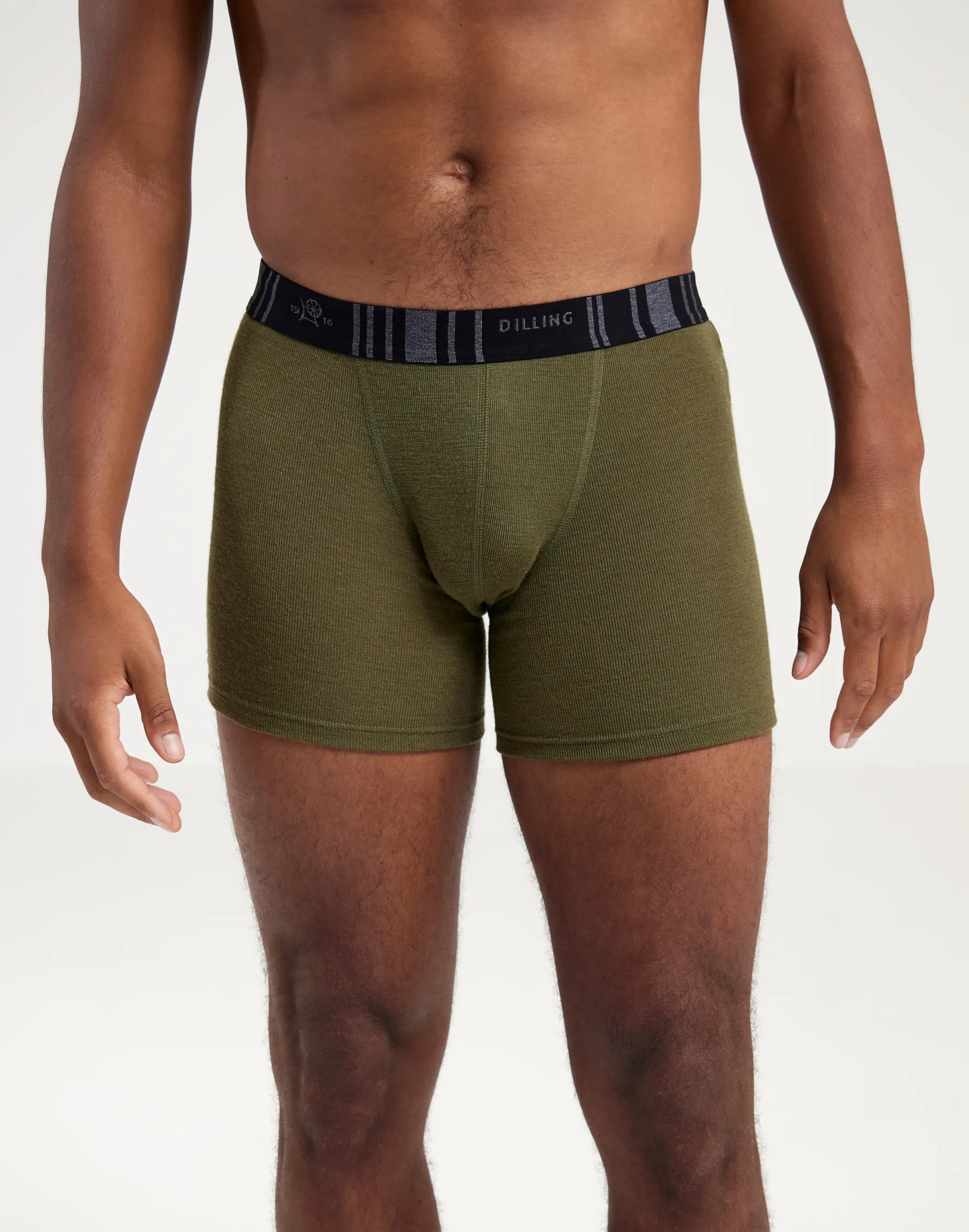 Klassiske boxershorts i merinould til mænd