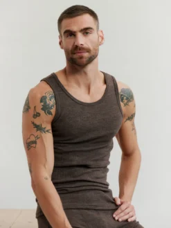 Klassiske boxershorts i merinould til mænd