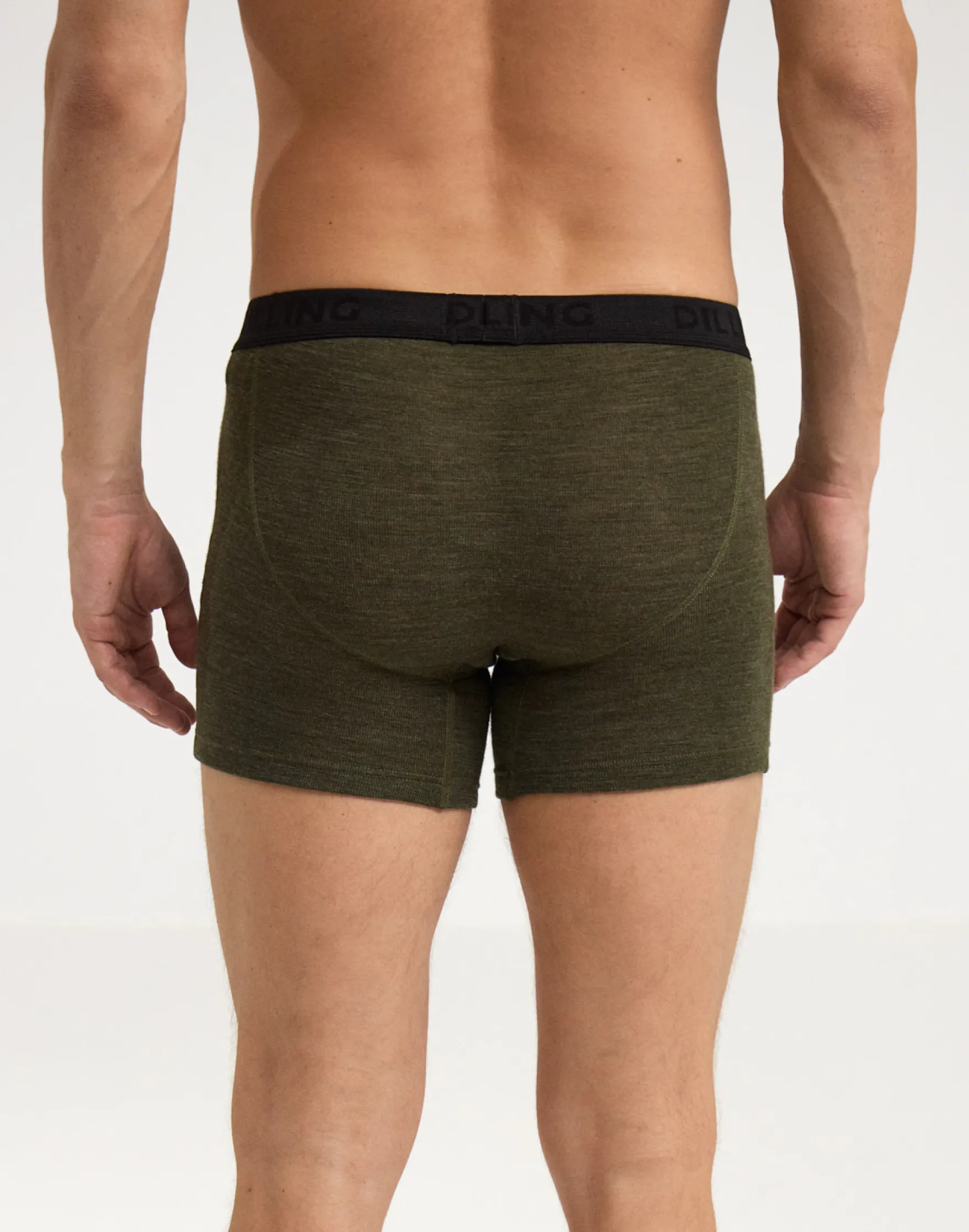 Klassiske boxershorts i merinould til mænd