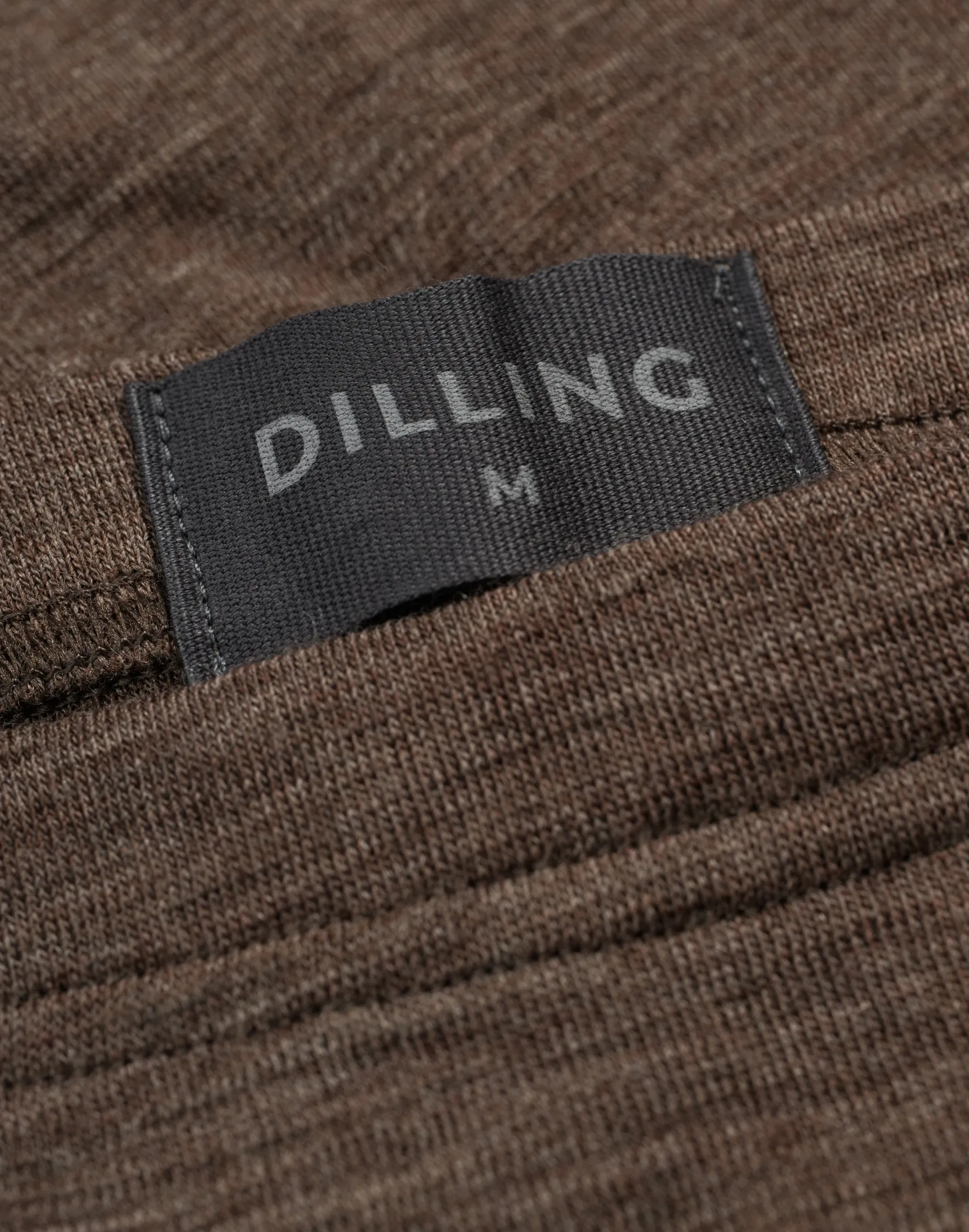 Lange boxershorts med gylp i merinould til mænd