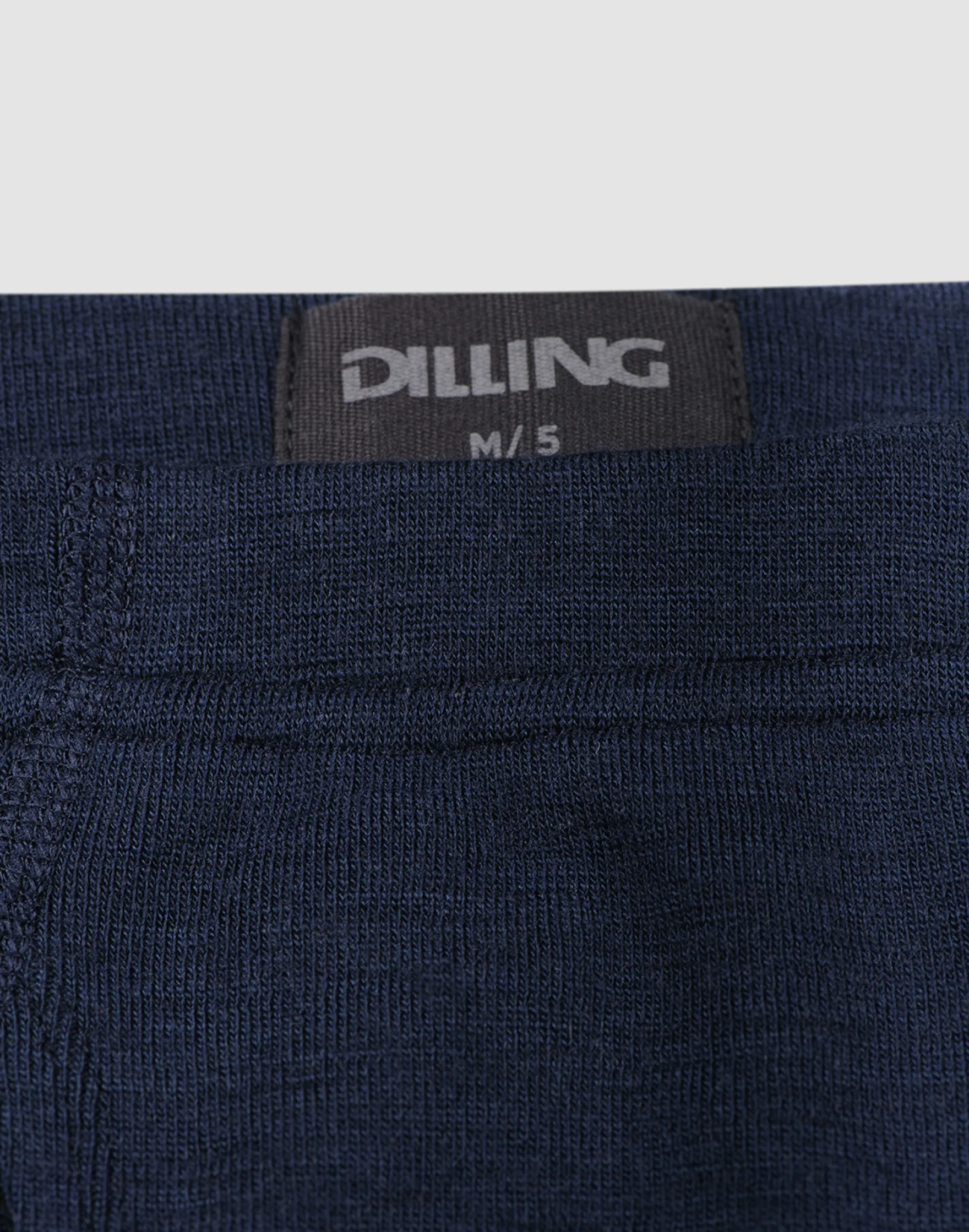 Lange boxershorts med gylp i merinould til mænd