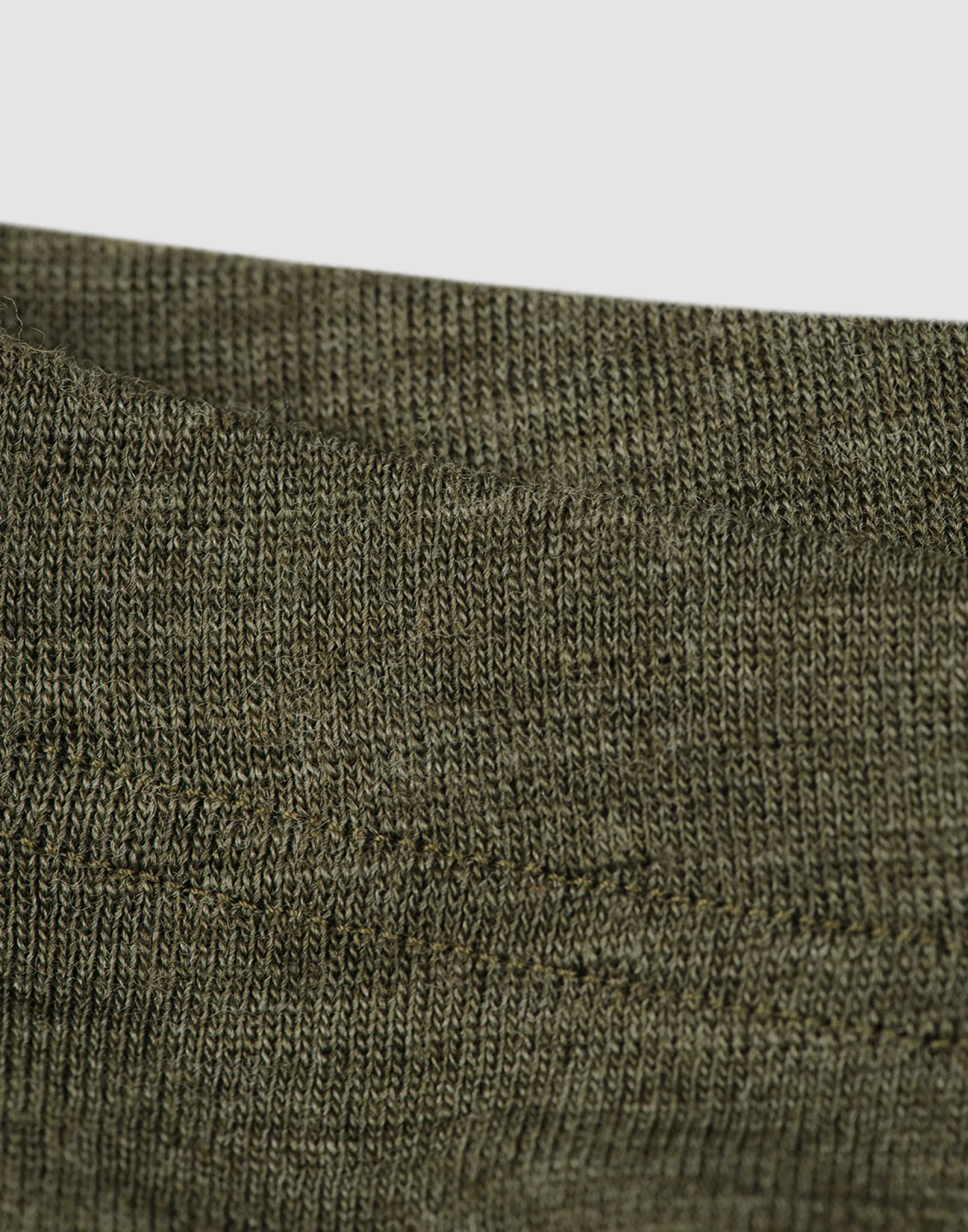 Lange boxershorts med gylp i merinould til mænd