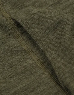 Lange boxershorts med gylp i merinould til mænd