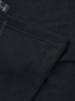 Lange boxershorts med gylp i merinould til mænd