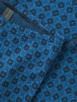 Leggings i merinould med nordisk mønster til børn