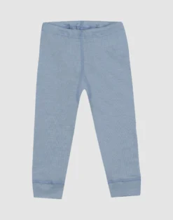 Leggings i merinould/silke til baby