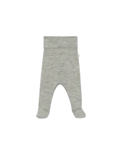 Leggings i merinould/silke til nyfødt.