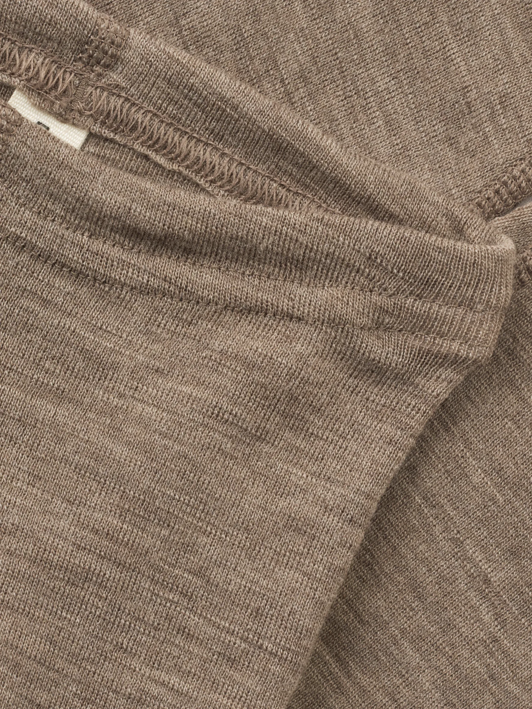 Leggings i merinould til baby