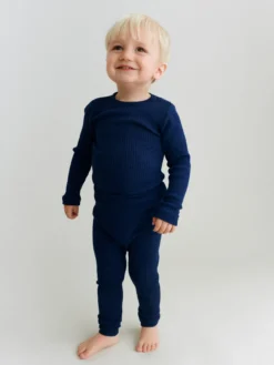 Leggings i merinould til baby