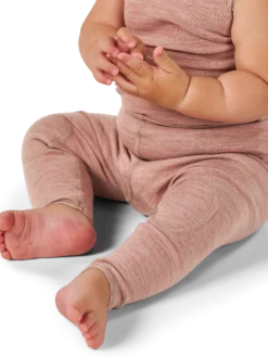 Leggings i merinould til baby
