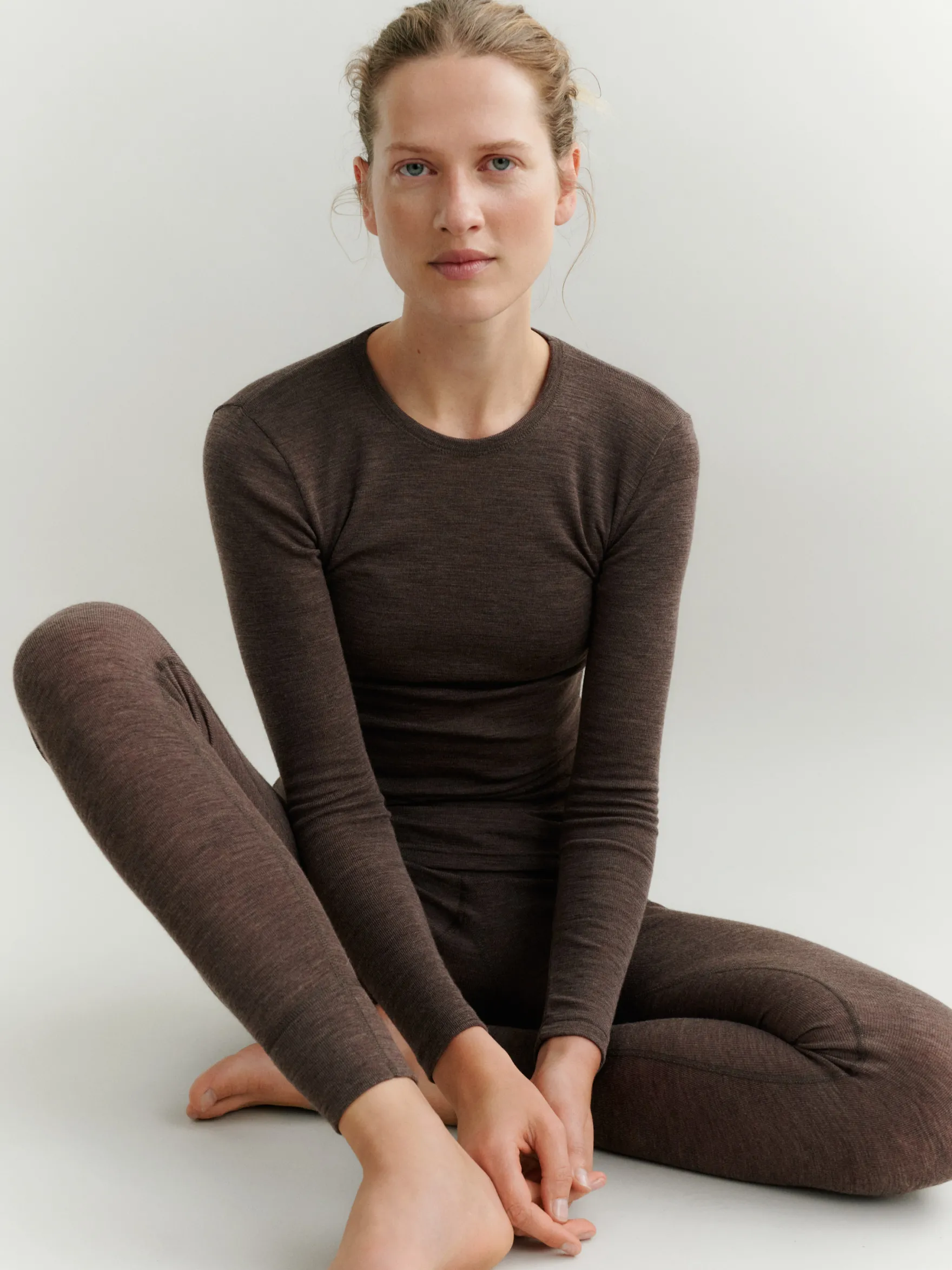 Leggings i merinould til kvinder