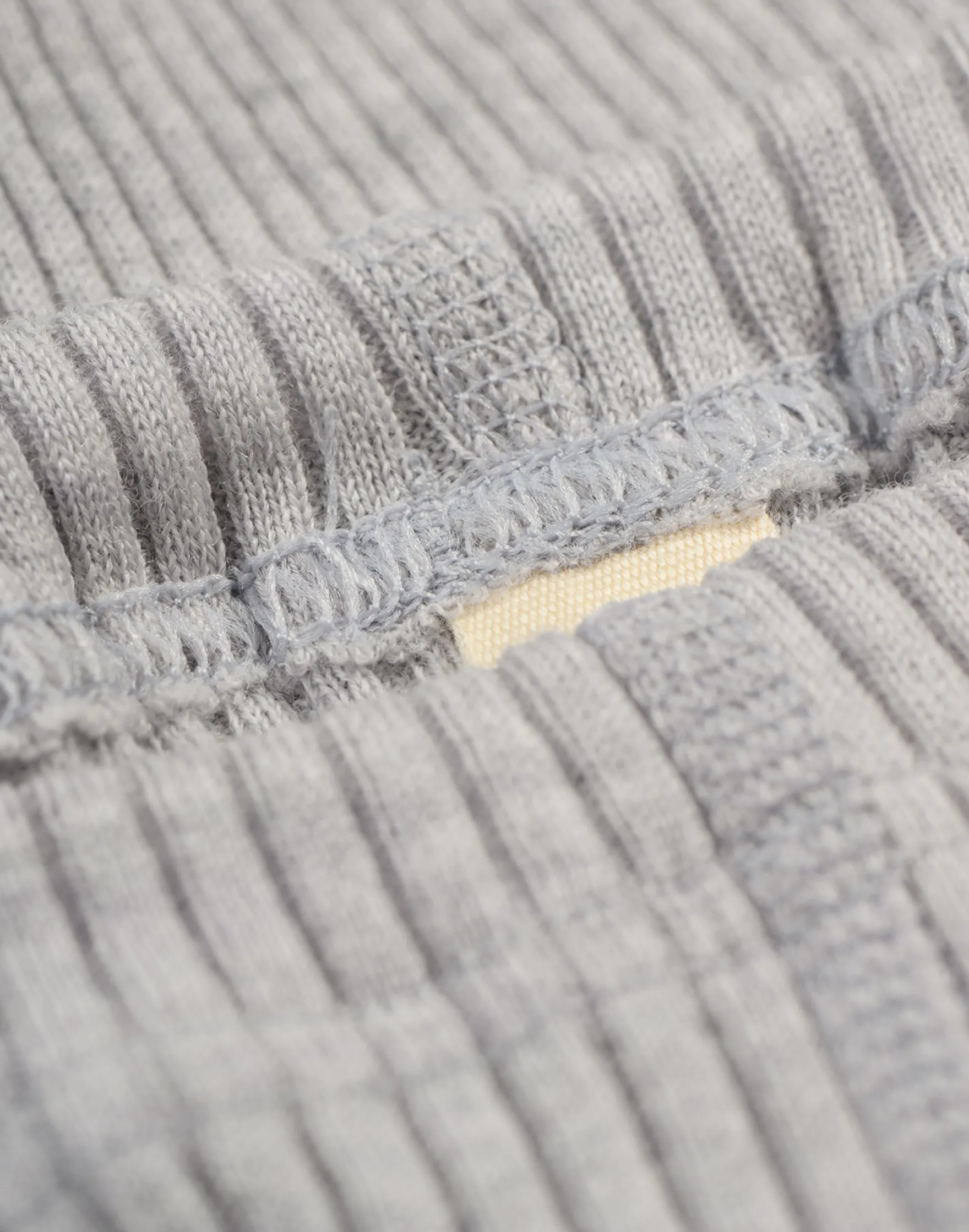 Leggings med bølgekanter i merinould til baby