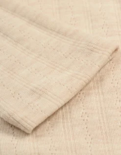Leggings med hulmønster i merinould til kvinder