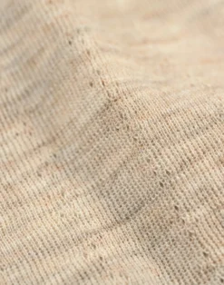 Leggings med hulmønster i merinould/silke til baby