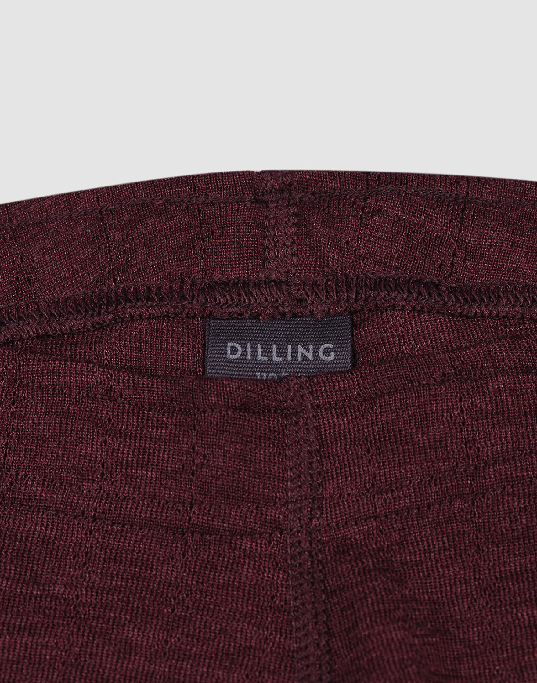 Leggings med hulmønster i merinould/silke til børn