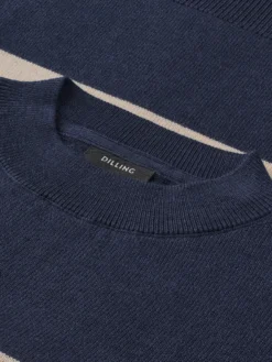 Løstsiddende crew neck i merinould til kvinder