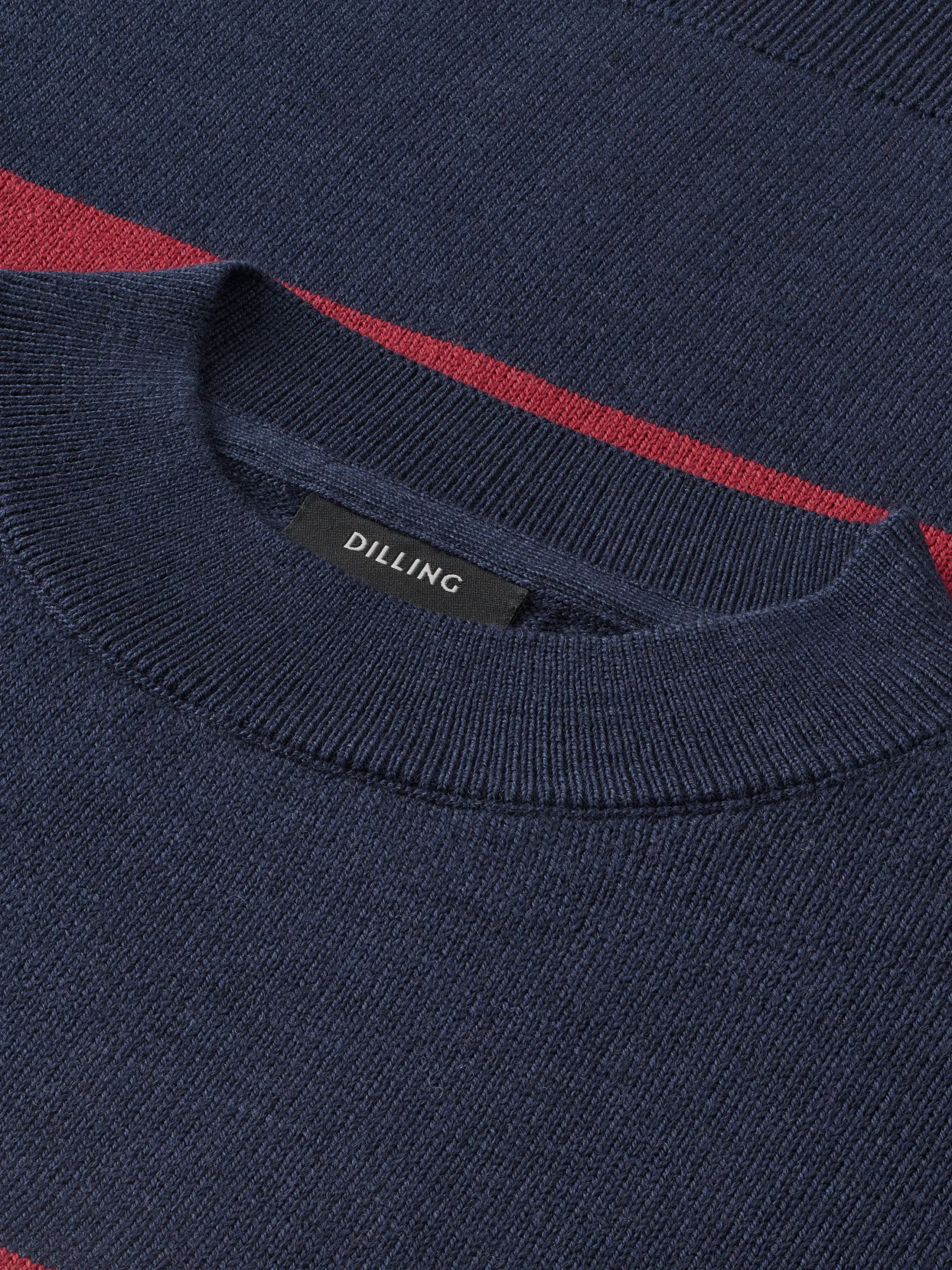 Løstsiddende crew neck i merinould til kvinder