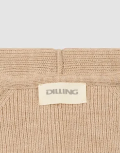 Merinould/alpaka strikcardigan til kvinder