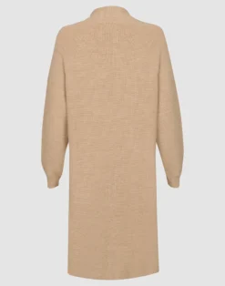 Merinould/alpaka strikcardigan til kvinder