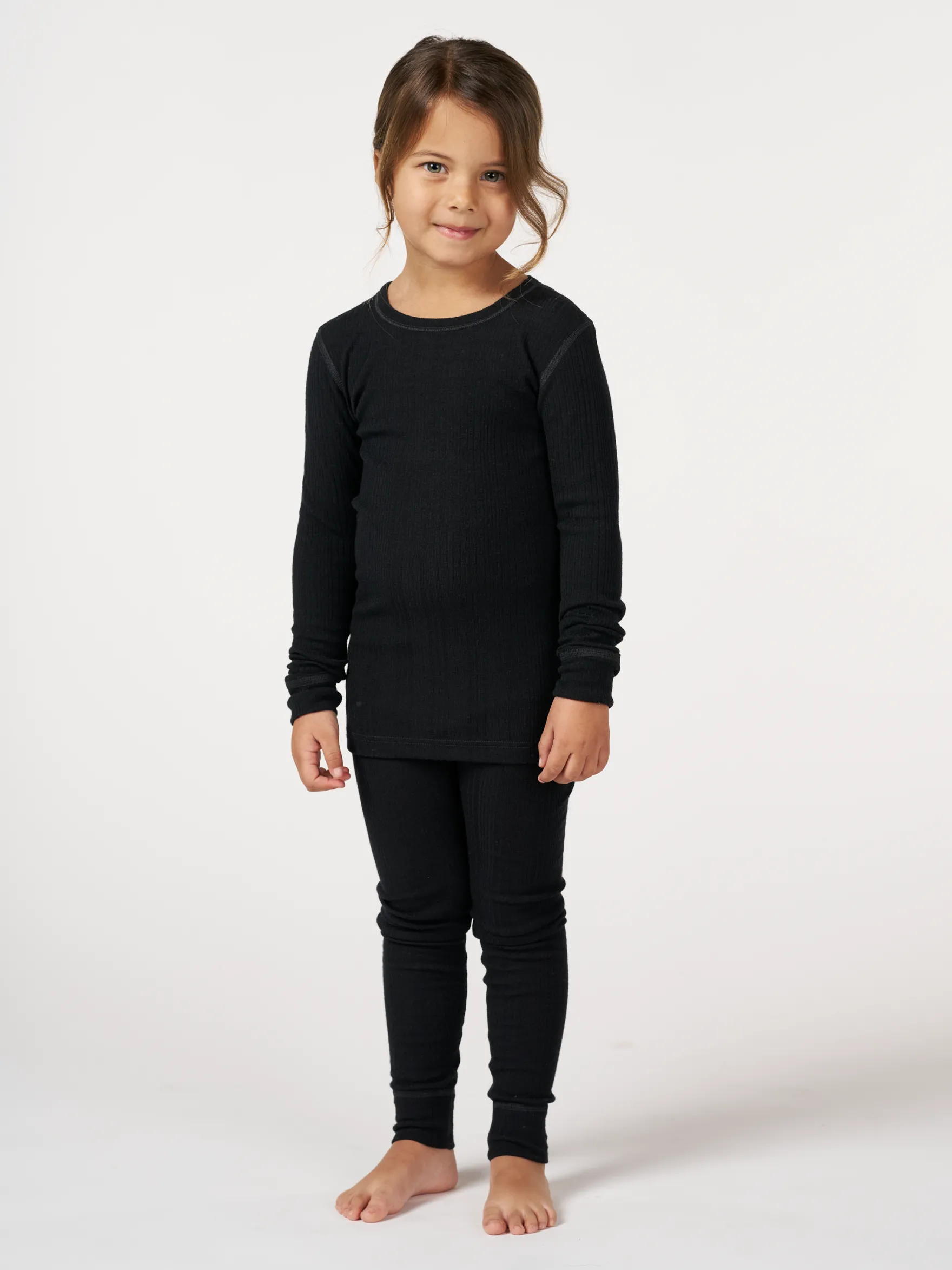 Merinouldleggings til børn