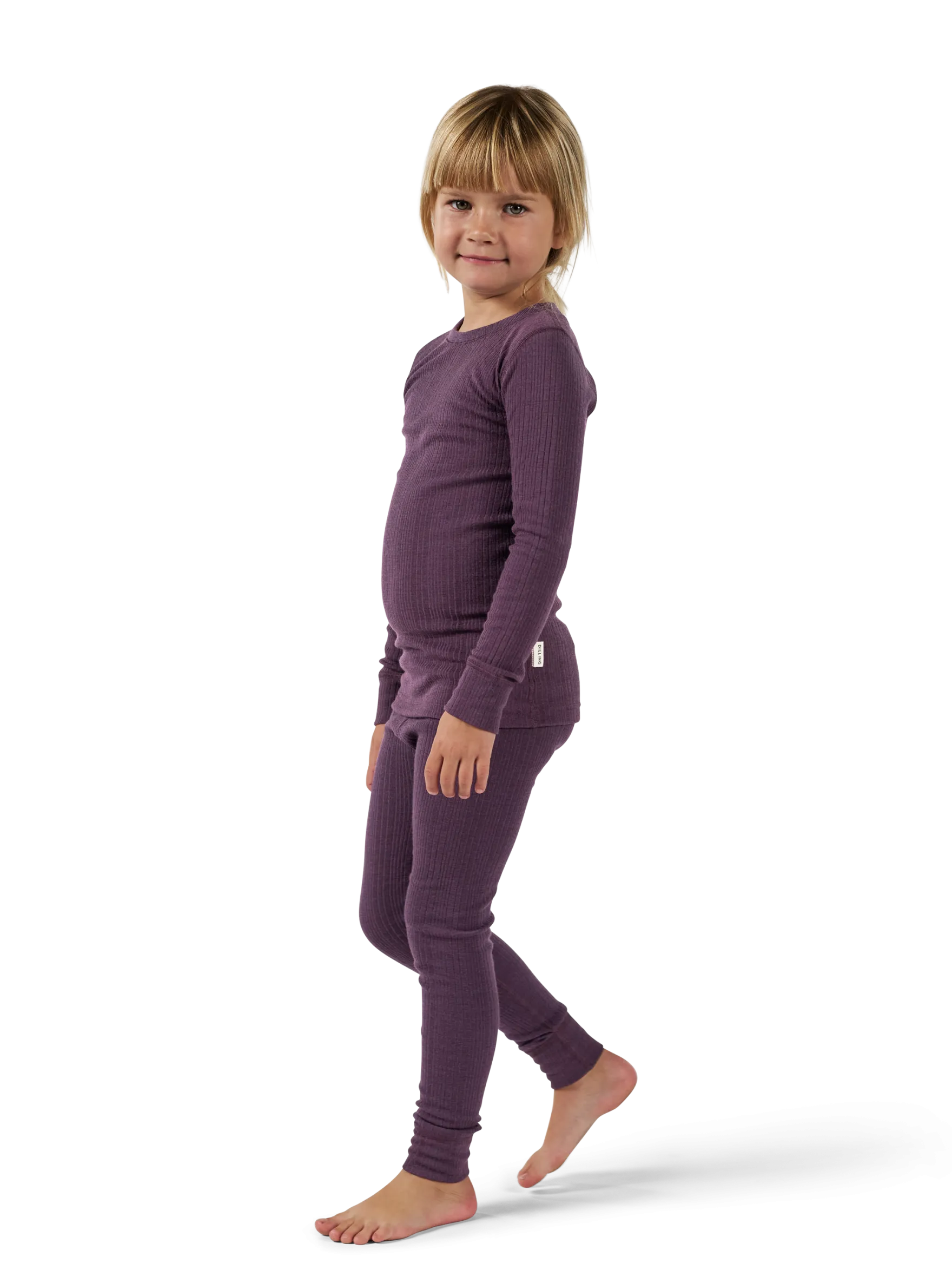Merinouldleggings til børn