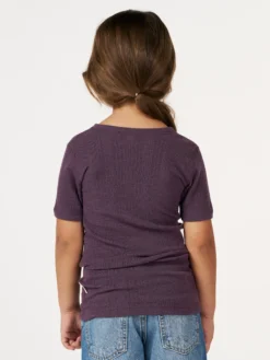 Merinould T-shirt til børn