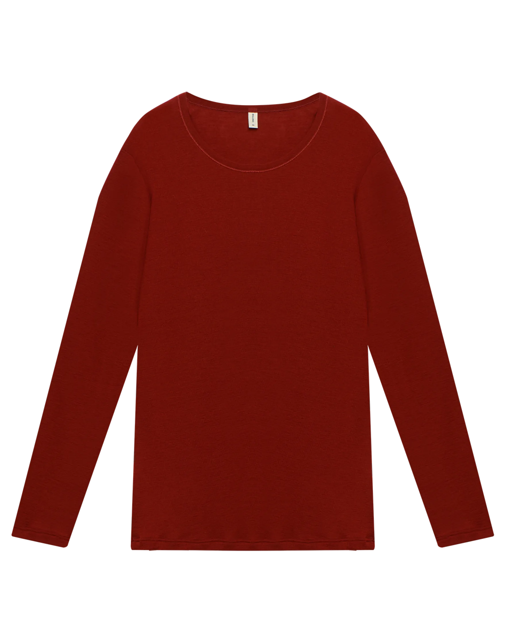 Plus size bluse i merinould til kvinder