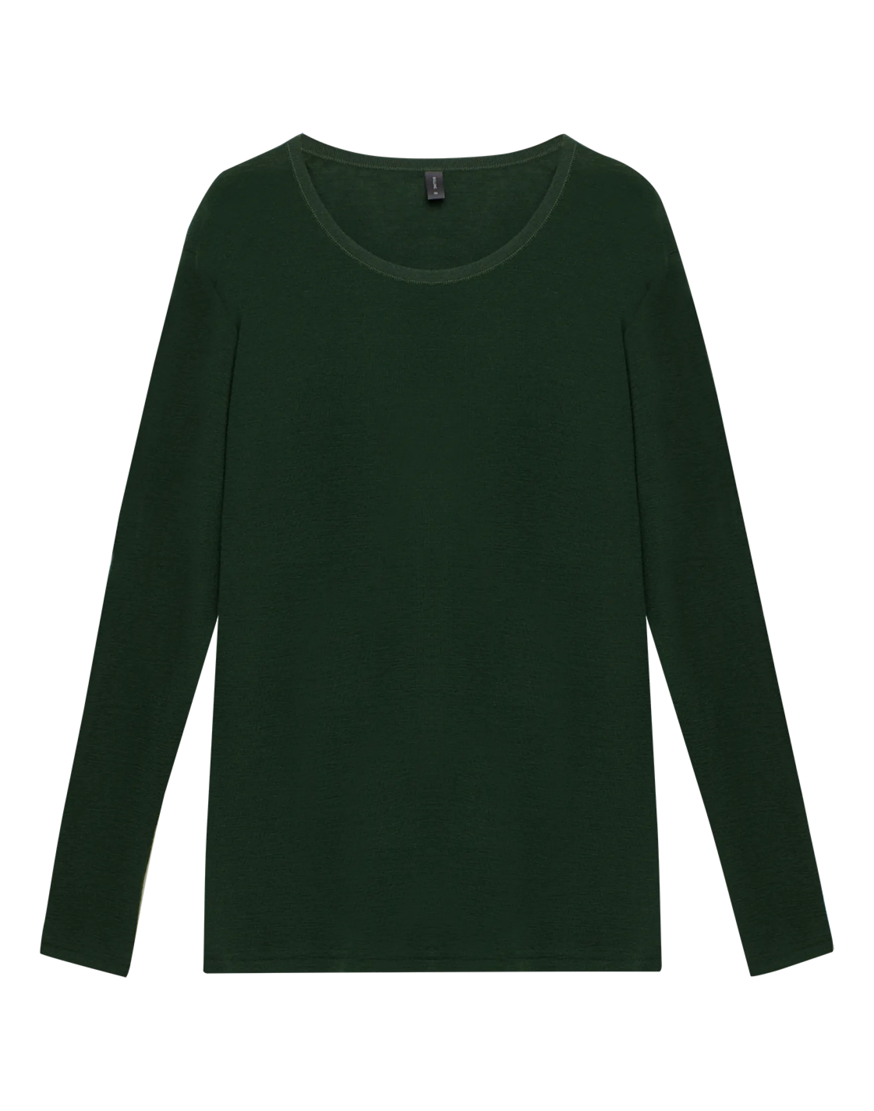 Plus size bluse i merinould til kvinder
