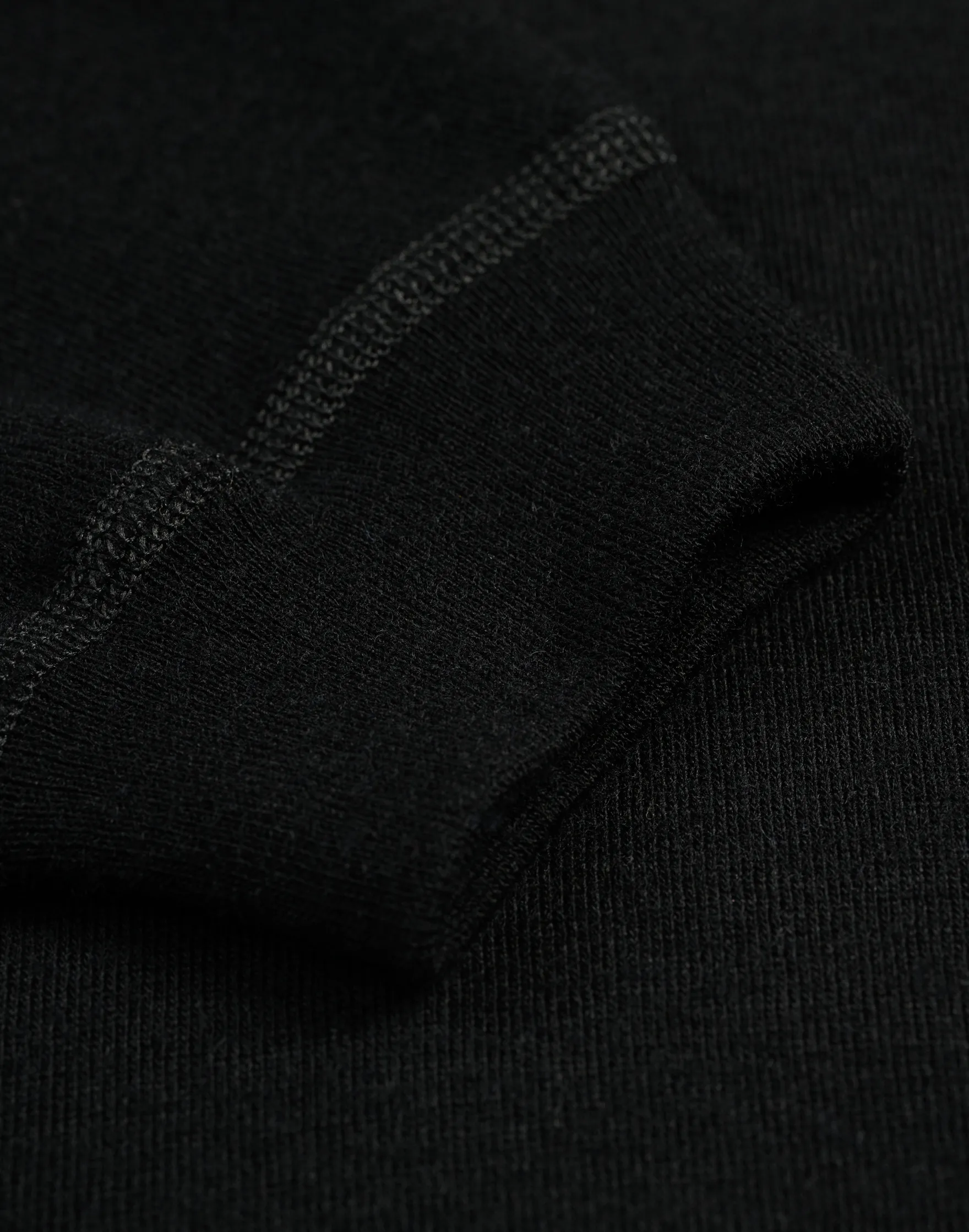 Plus size bluse med høj hals i merinould til kvinder