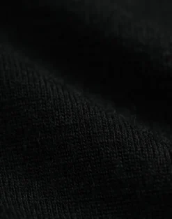 Plus size bluse med høj hals i merinould til kvinder