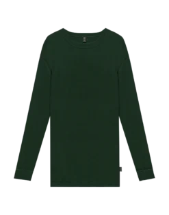 Plus size merinouldbluse med med lange ærmer til mænd