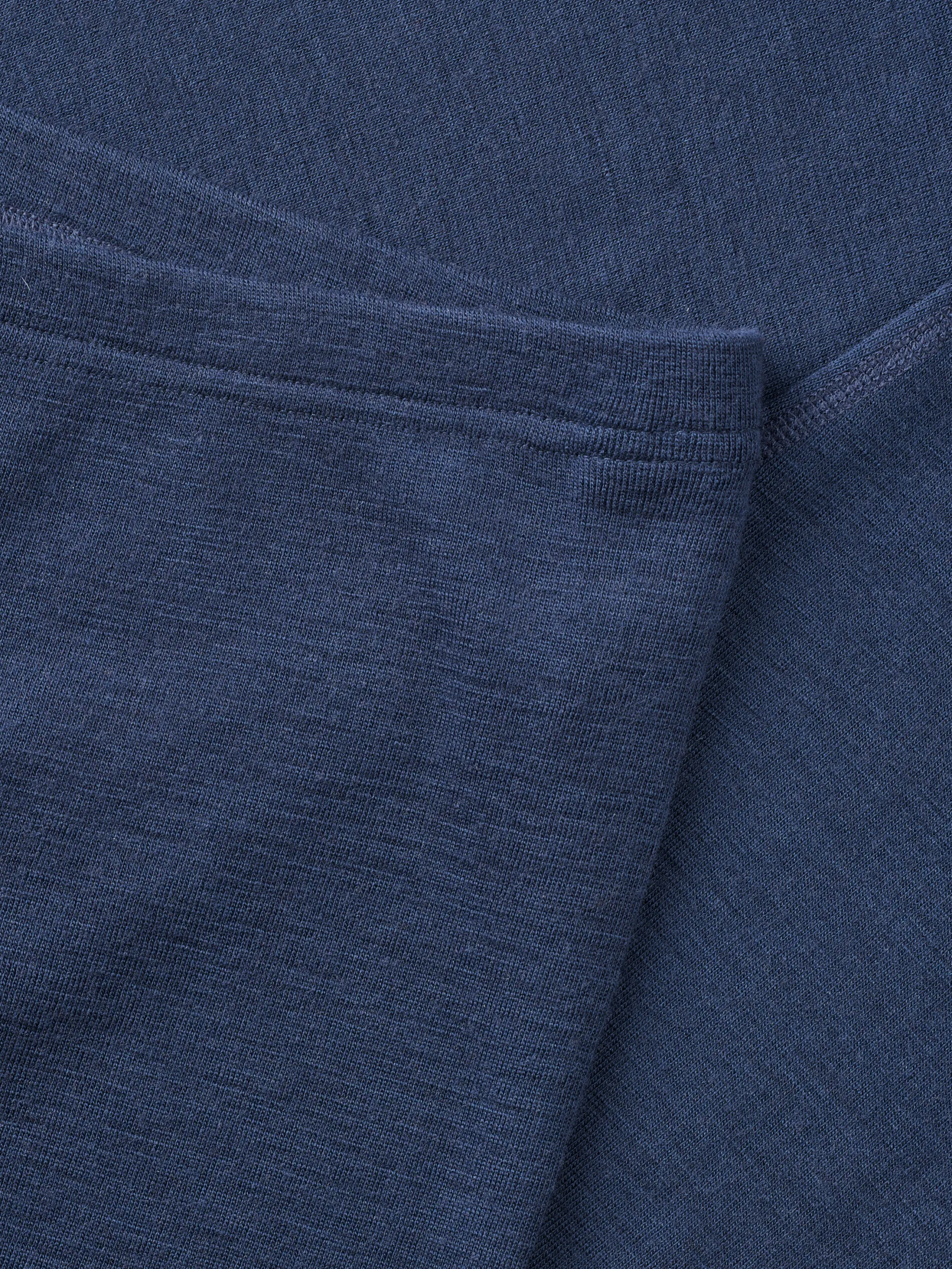 Plus size merinouldleggings med gylp til mænd