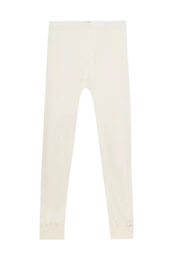 Plus size merinouldleggings med gylp til mænd