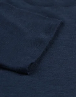 Plus size T-shirt i merinould til kvinder