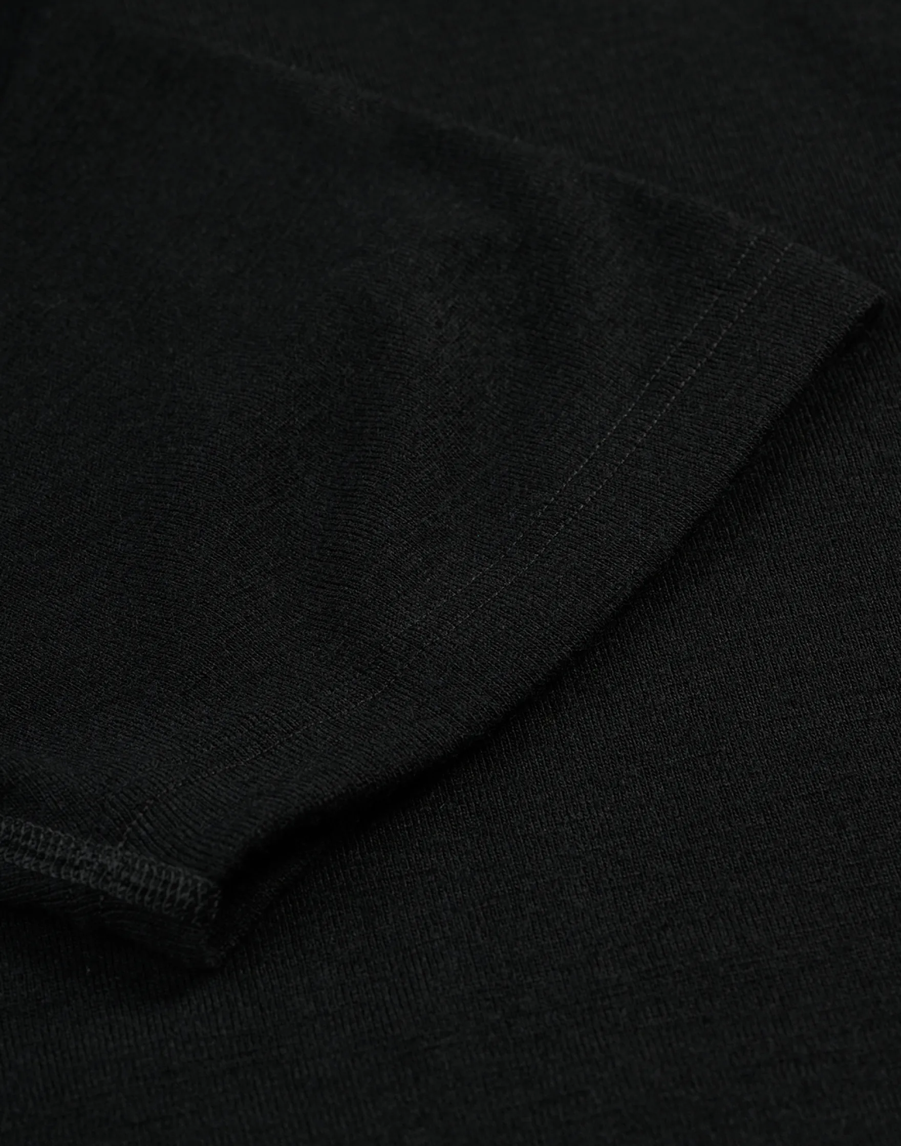 Plus size T-shirt i merinould til mænd
