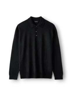 Polo i merinould til mænd